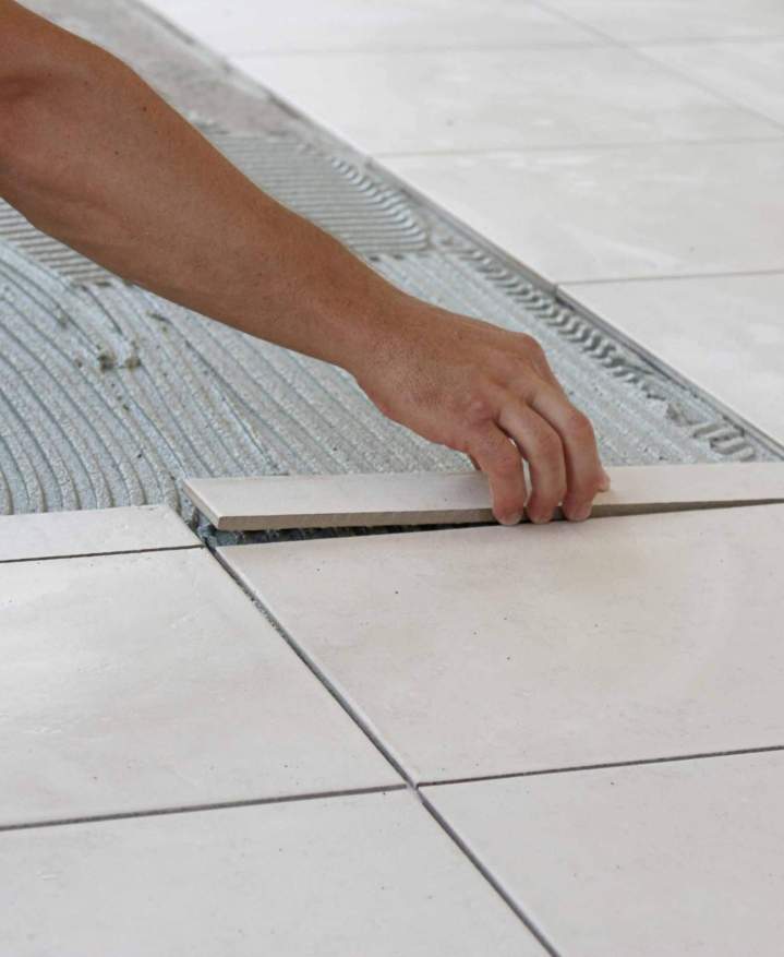 Installation de carrelage sous sol Montréal